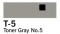 Copic Various Ink -Toner Gray No.5 T-5